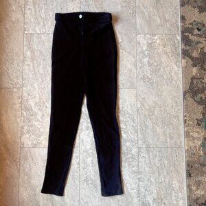 Black Breeches Style Legging (Topshop Early 2010s)